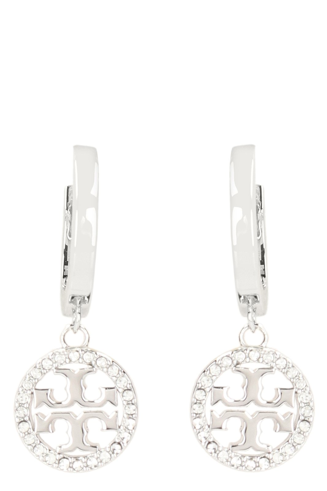 Miller Pave Huggie Hoop Earrings