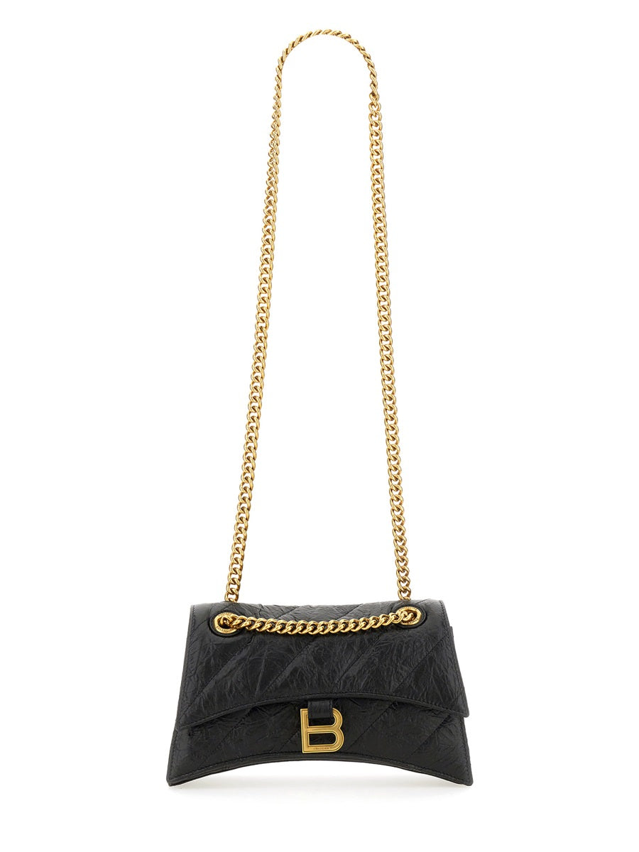 Compact Rectangular Shoulder Bag with Detachable Strap