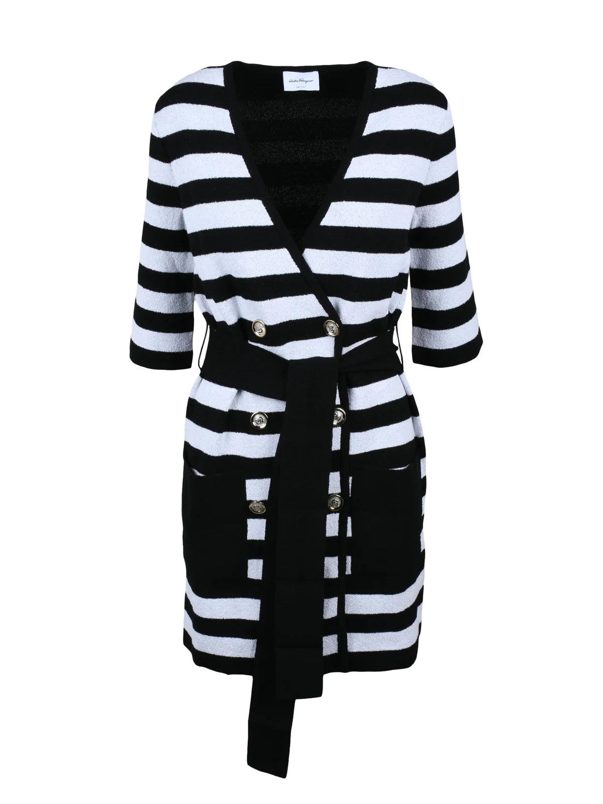 Black Cotton Cardigan