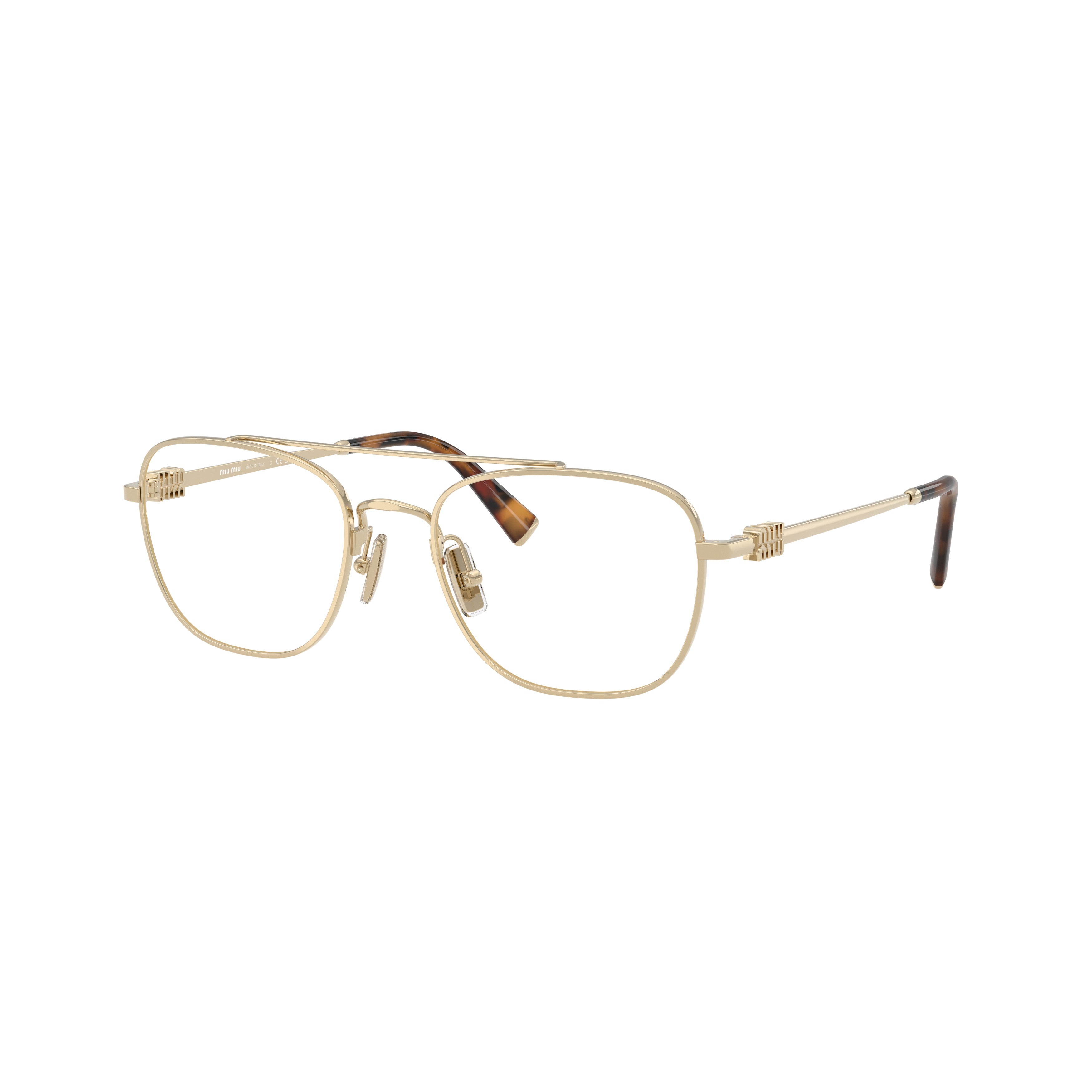 0mu 51wv Rectangular Metal Sunglasses