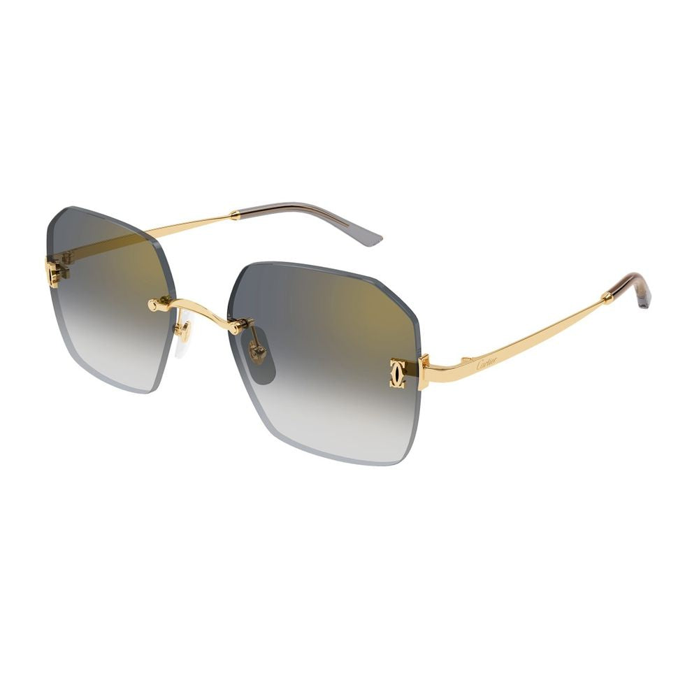 Ct0591S C De C De Cartier Rimless Square Sunglasses