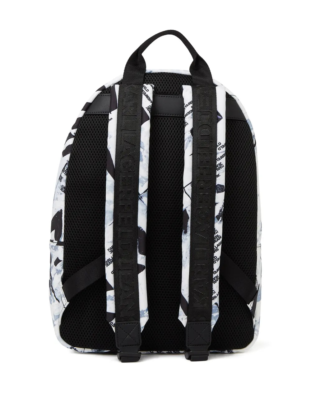 Structured Black Backpack With Minimalist Design