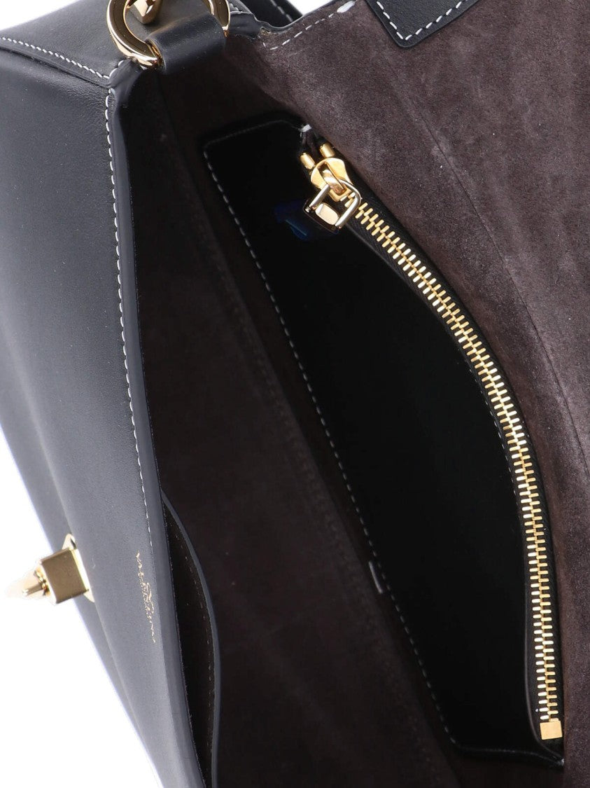 Small 'Ohval' Shoulder Bag – Black