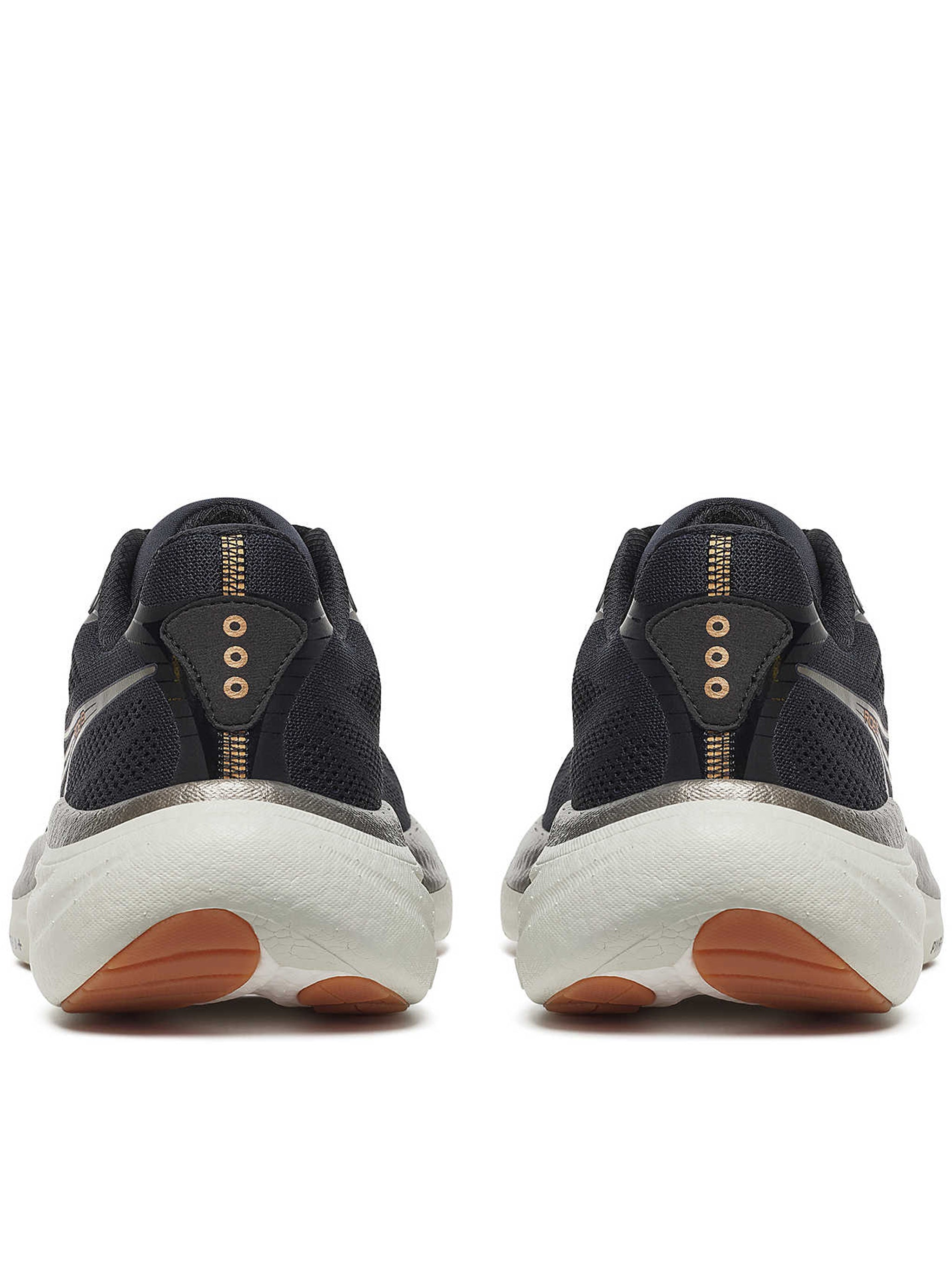 Black Mesh Athletic Sneakers with Cushioned Sole