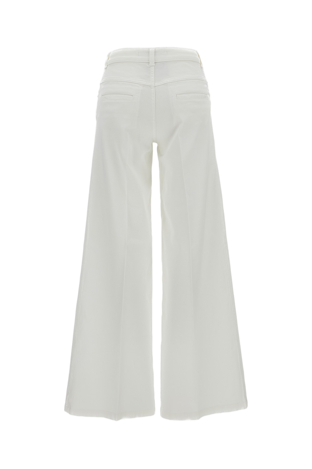 High-Waisted Wide-Leg Pants with Minimalist Design