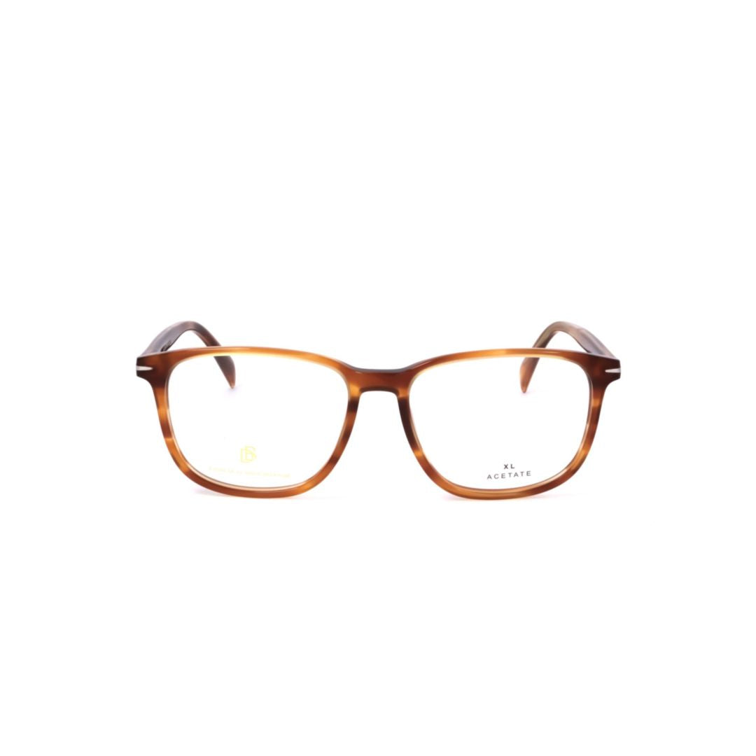 Db 1017 Rectangular Tortoiseshell Acetate Eyeglasses