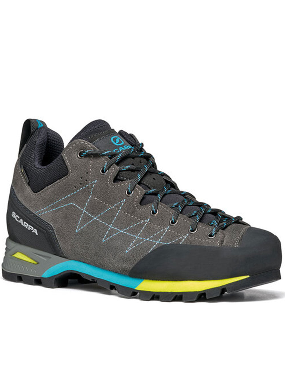 Black Zodiac GTX Wmn Leather Sneakers