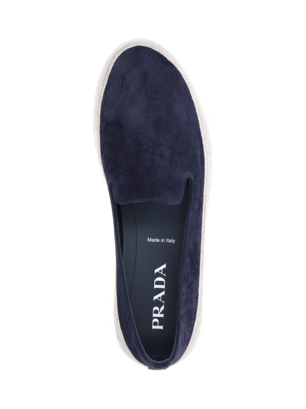 Suede Espadrilles – Navy