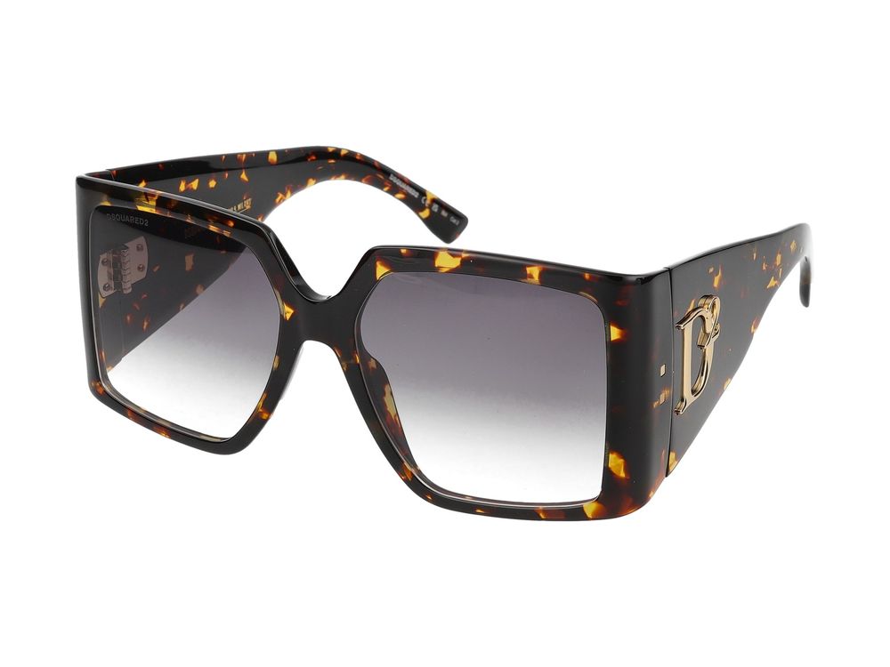 Okulary przeciwsłoneczne Dsquared2 D2 0096/S WR9 Havana brązowe 56/17/140