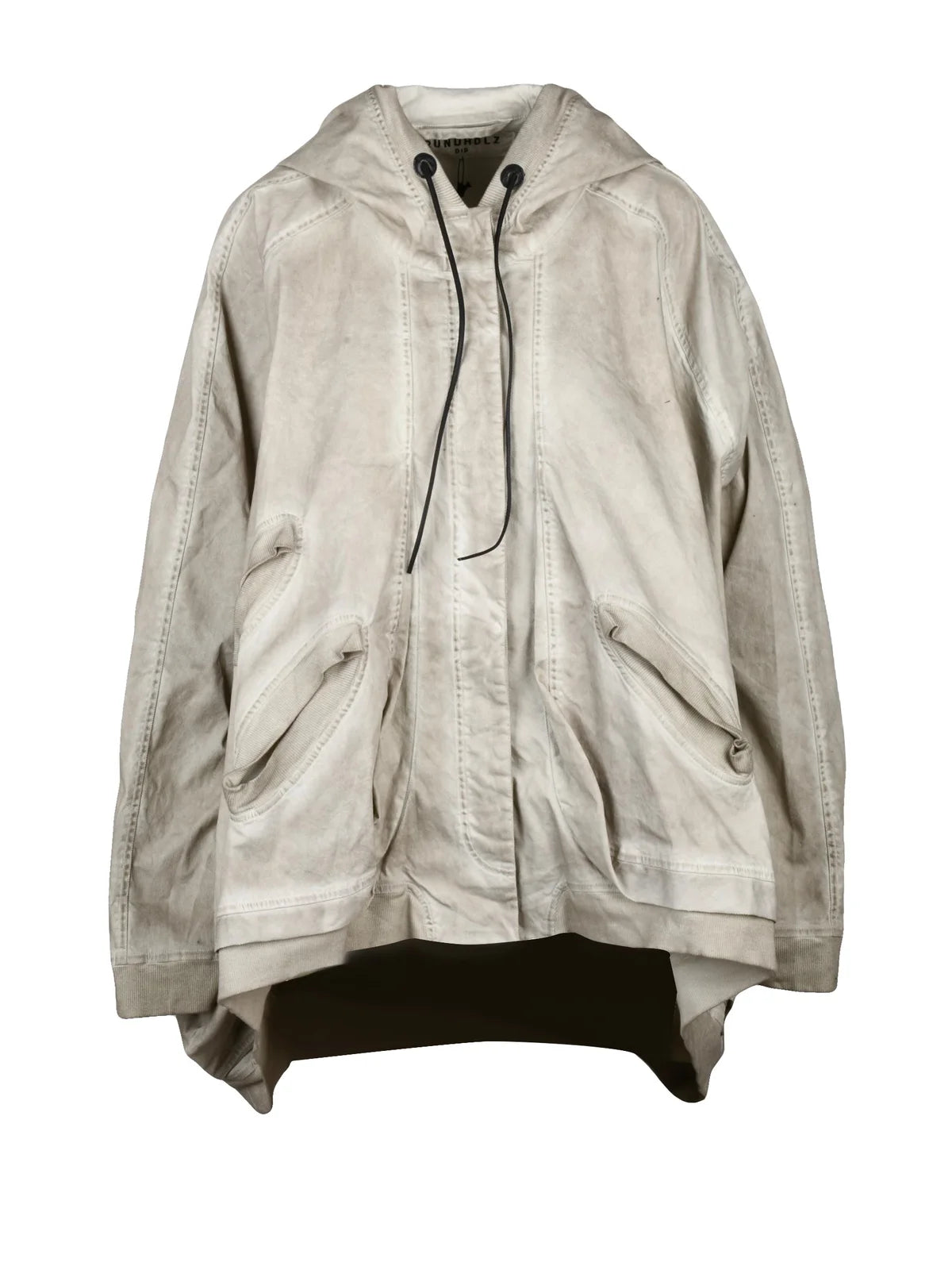 Beige Overcoat Cotton Coat