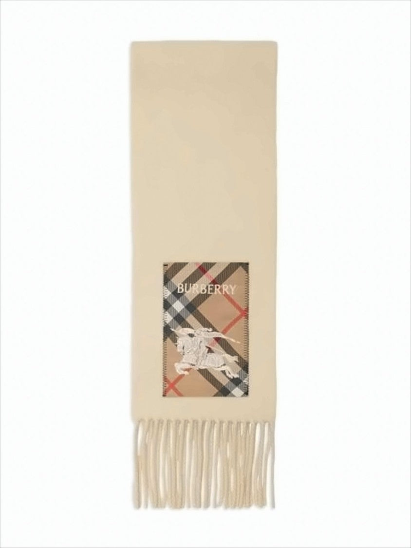 Light Beige Cashmere Scarf