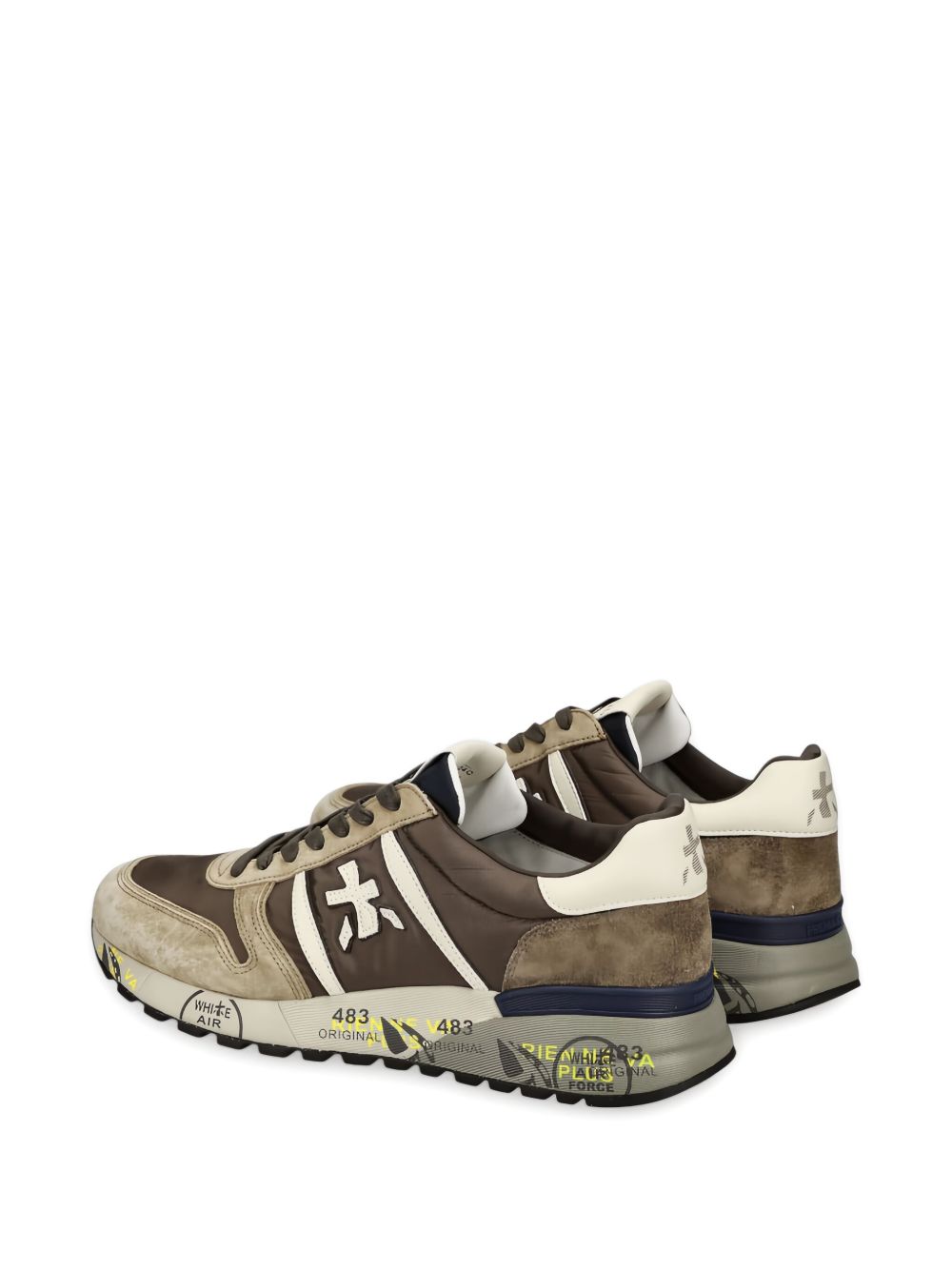 Low-Top Sneakers with Grey Suede