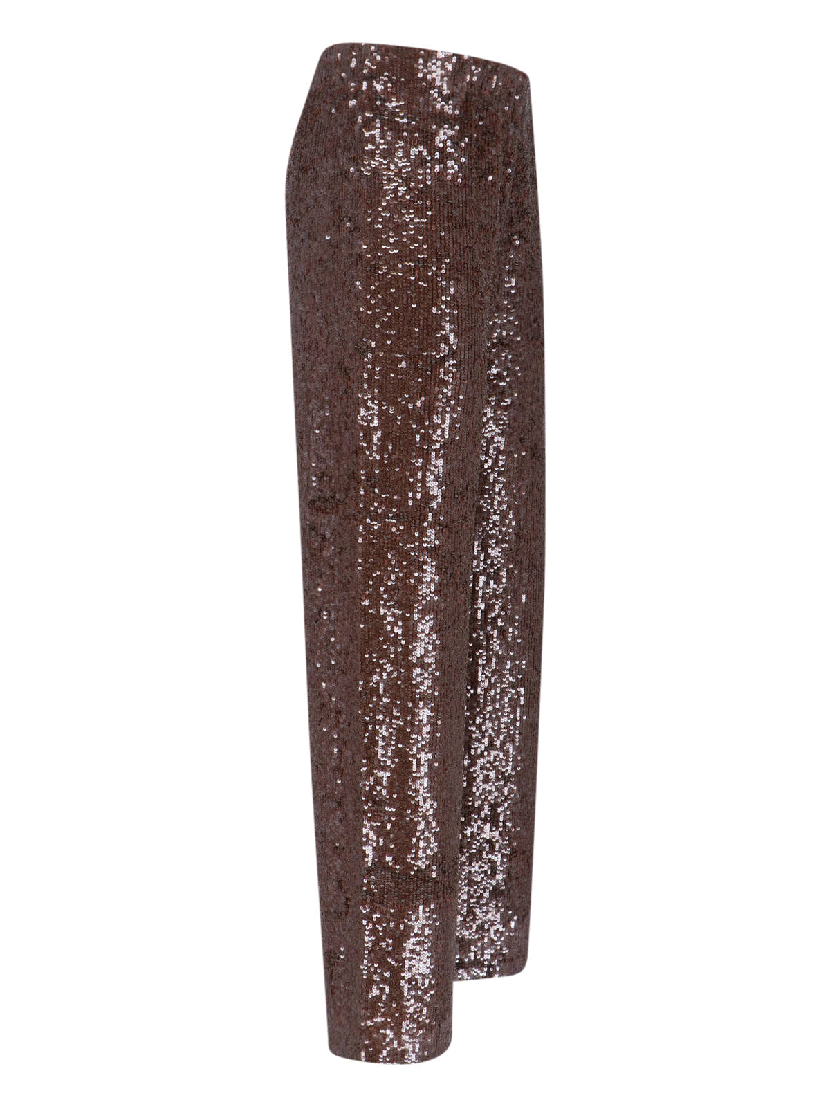 Brown Sequin Trousers