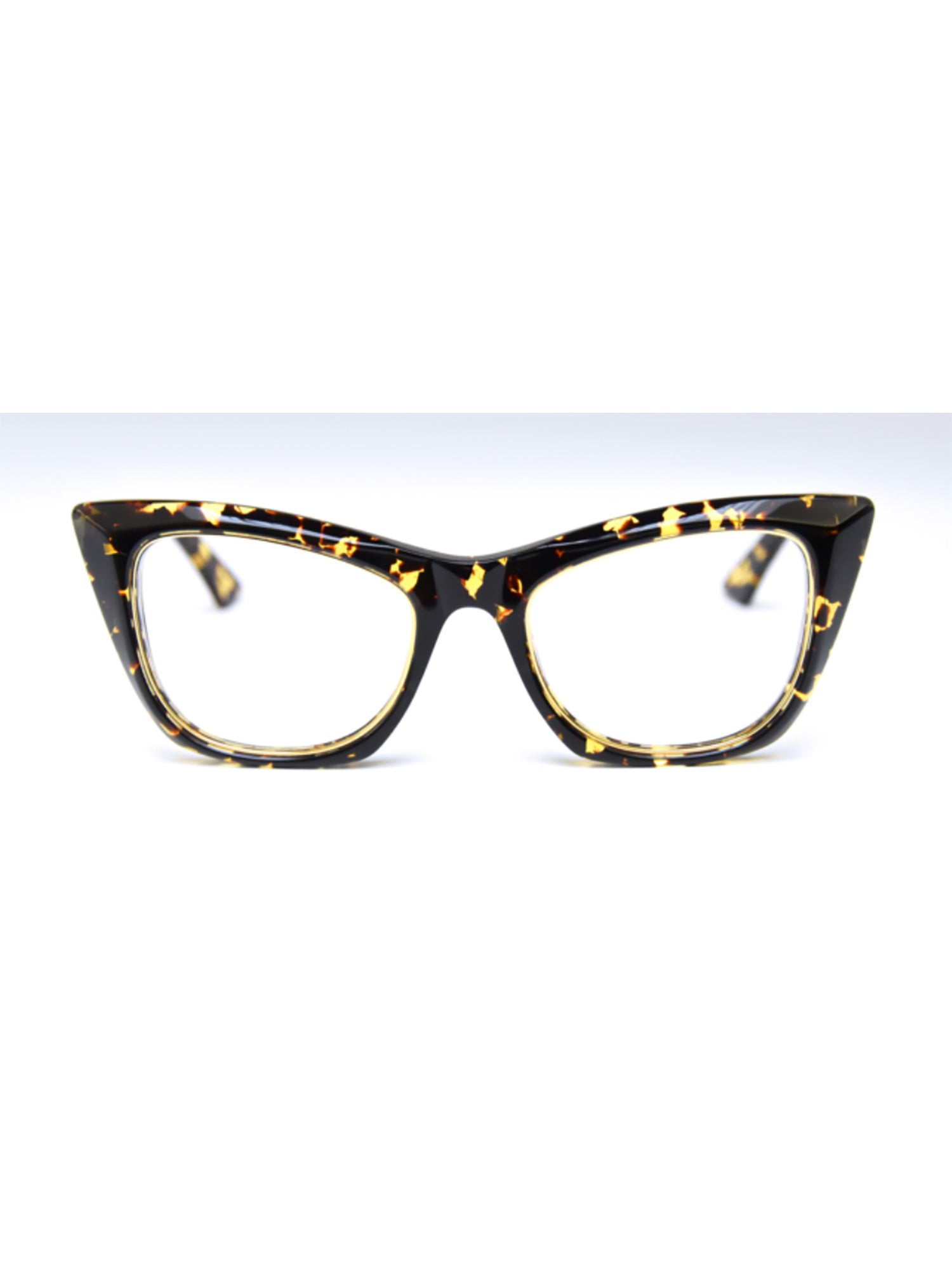 Cat-Eye Florence Optical Frames with Tortoiseshell Pattern