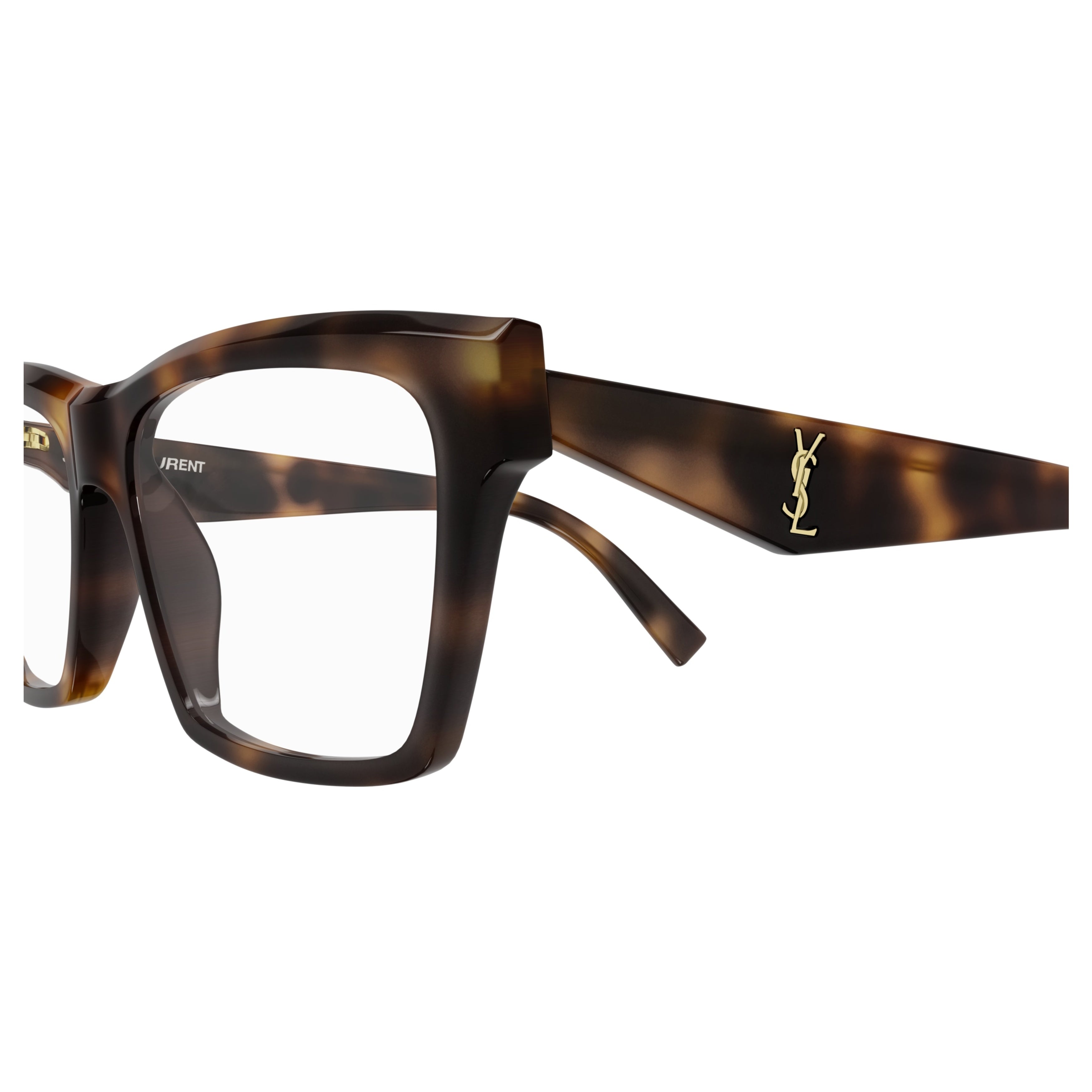 Sl M104 Opt Oversized Tortoiseshell Square Frame Eyeglasses