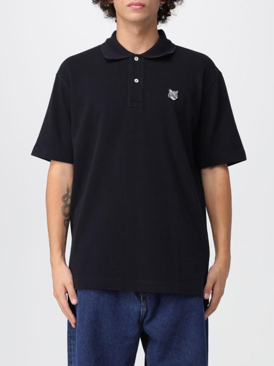 Short-Sleeve Comfort Polo With Embroidered Fox Head