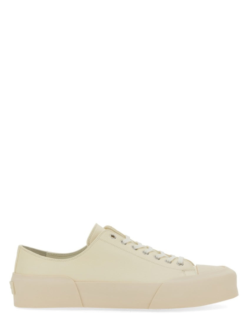 Smooth Leather Low Sneakers