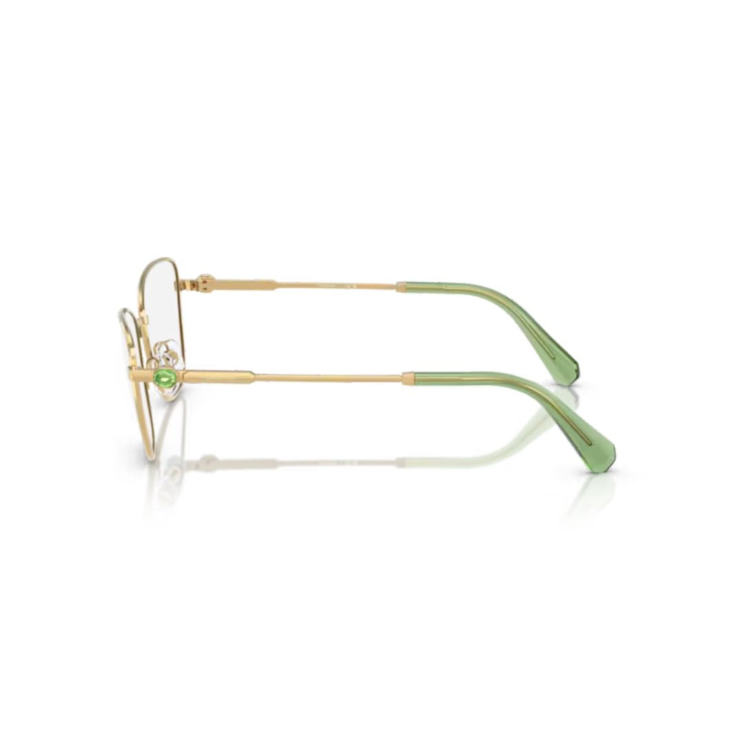 0sk1018 Delicate Gold-tone Cat-eye Eyeglasses