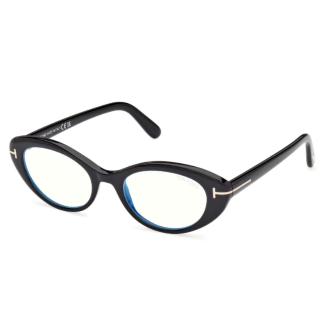 Ft6092-B Oval-Shaped Acetate Eyeglasses