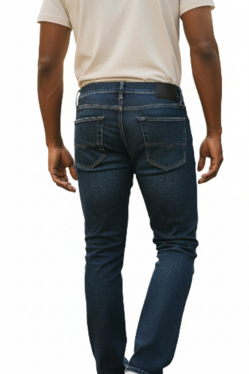 Dark Blue Jeckerson Men's 5-Pocket Jeans