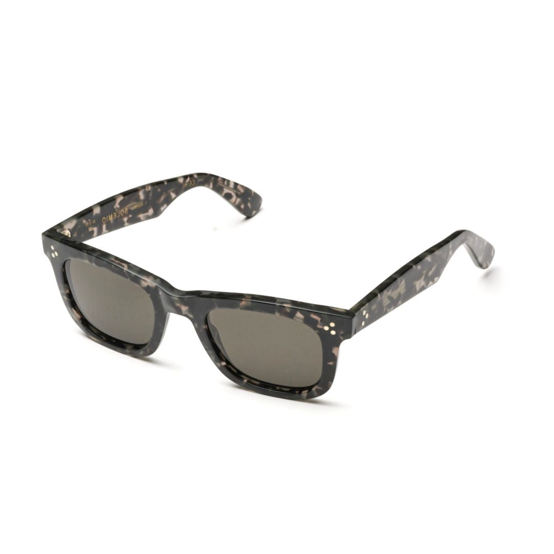 Solemio Bold Tortoiseshell Square Frame Sunglasses