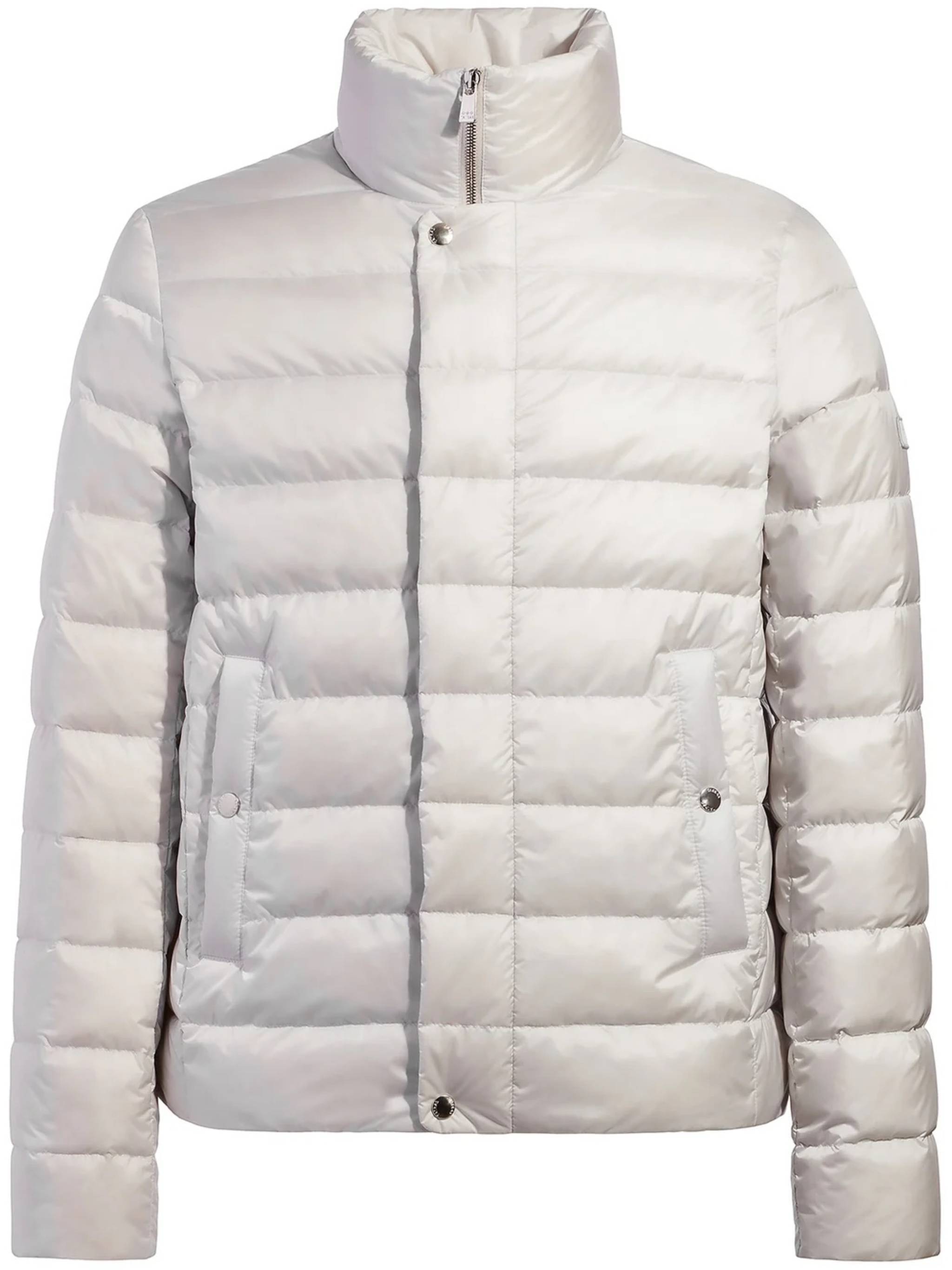 Black Atene Quilted Padded Nylon Jacket