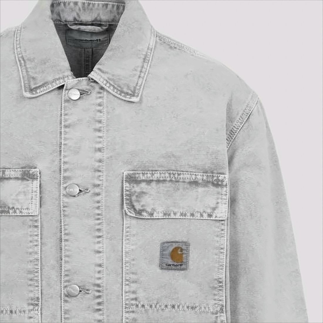 Light Grey Washed Denim Jacket