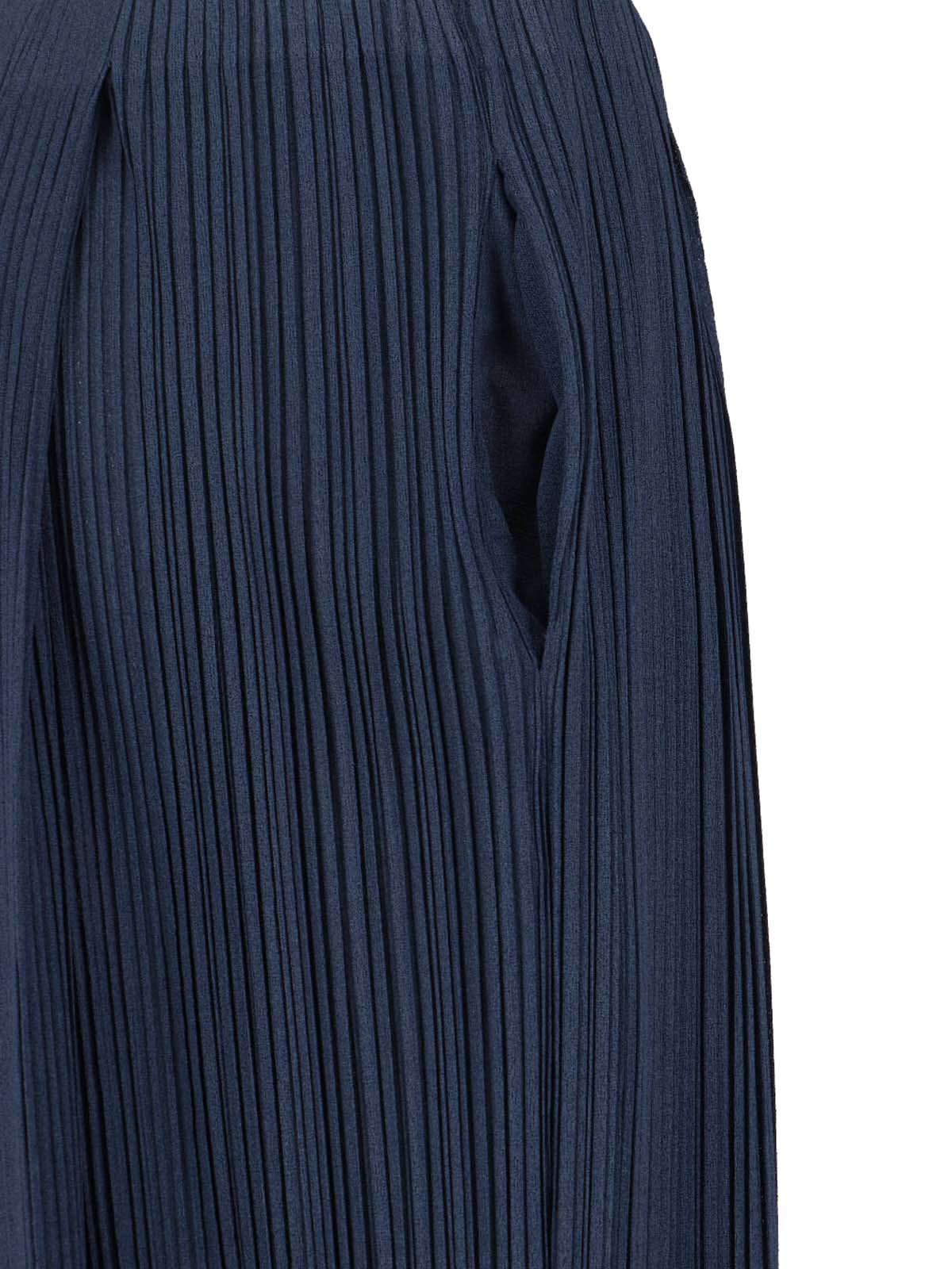 Tailored High-Waist Trousers with Straight Leg Design