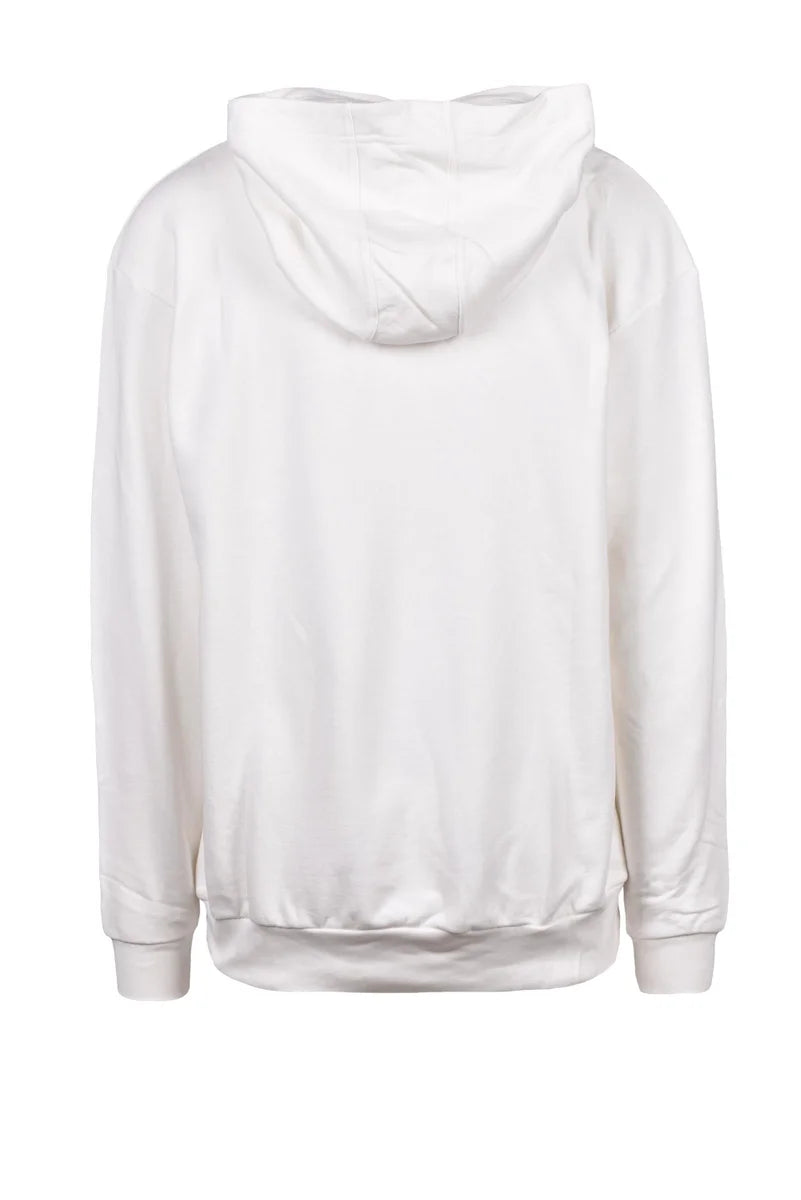Cotton Sweatshirt - White