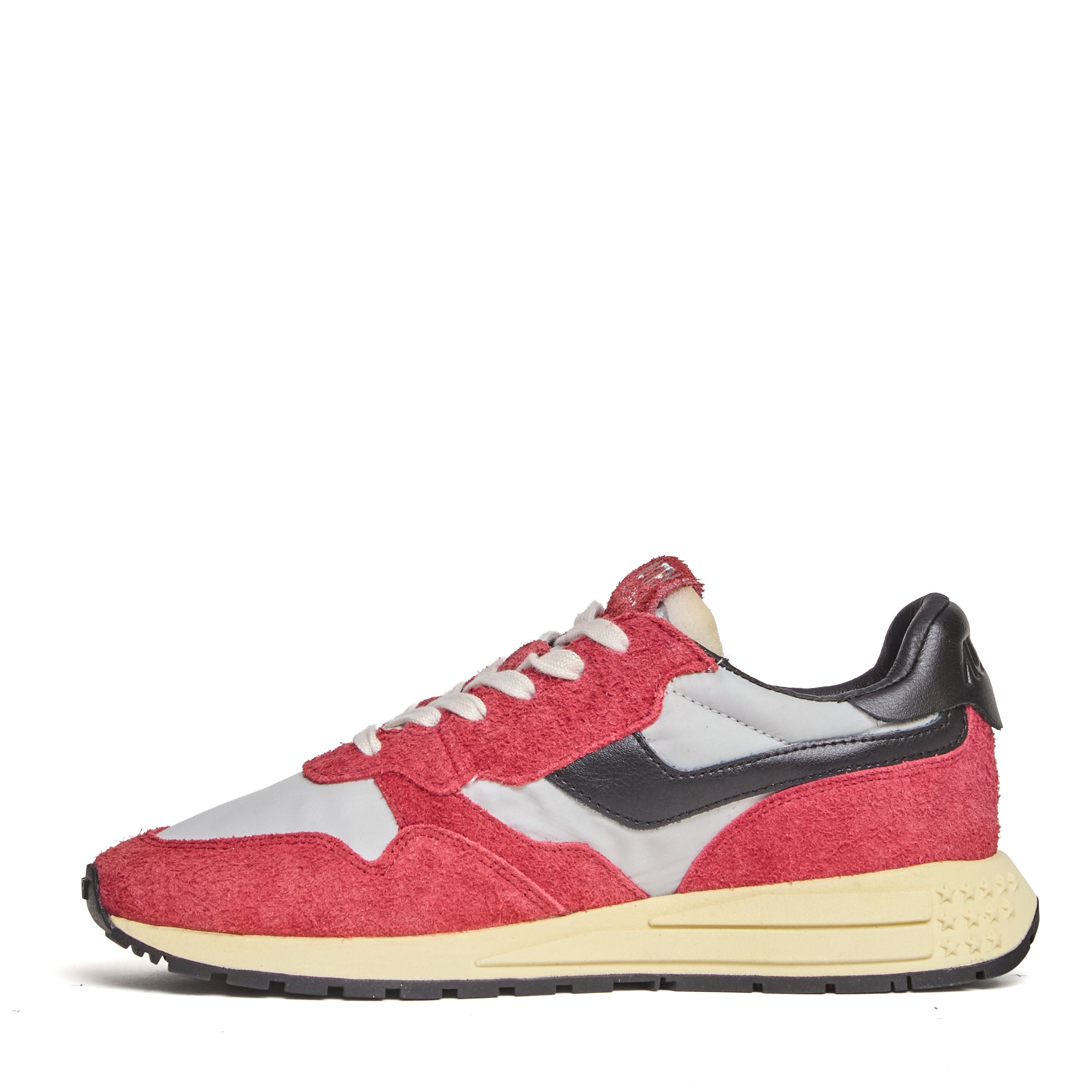 Grey/Bordeaux/Black Reelwind Low Sneakers