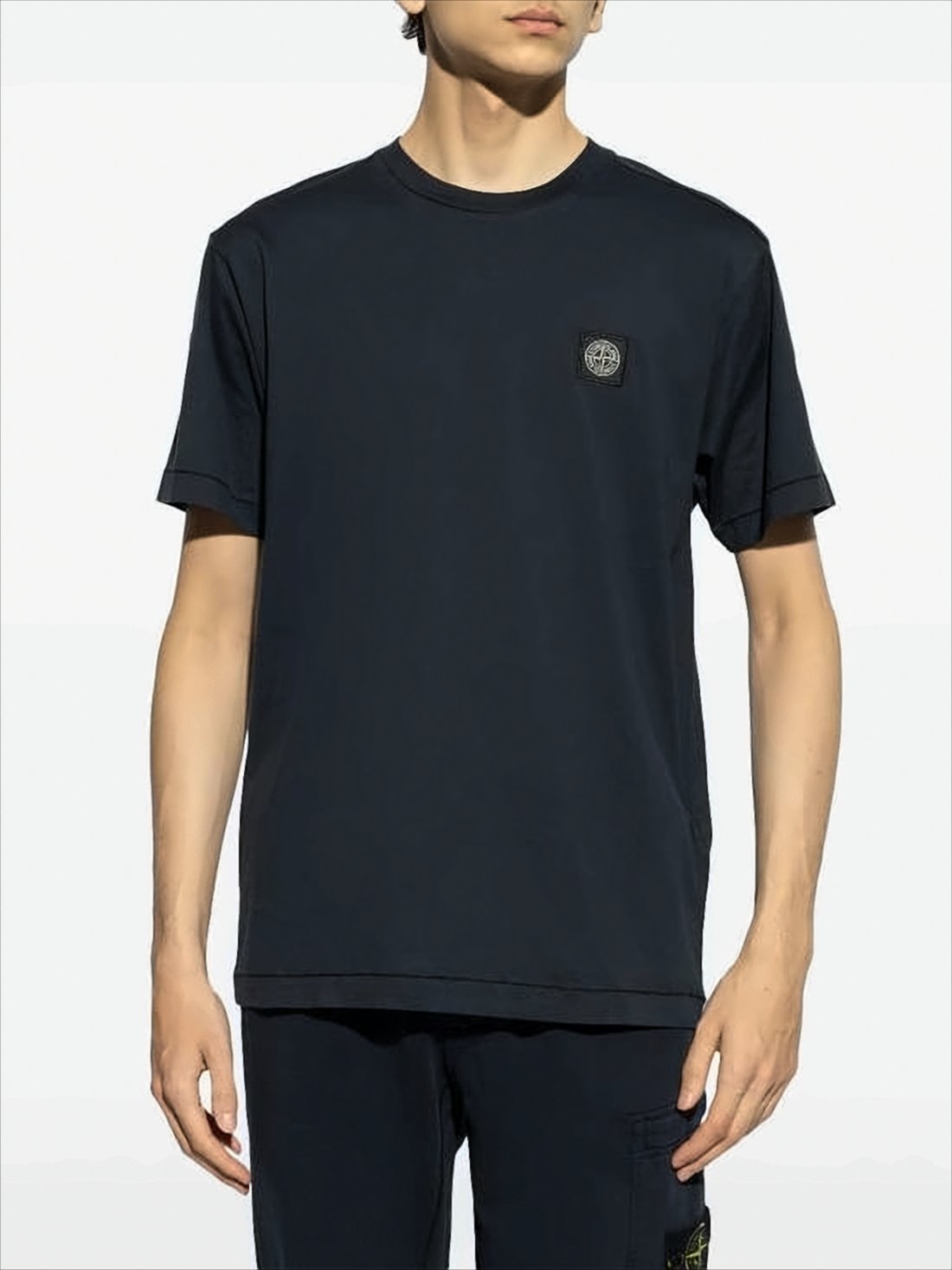 Minimalistic Black Cotton T-Shirt