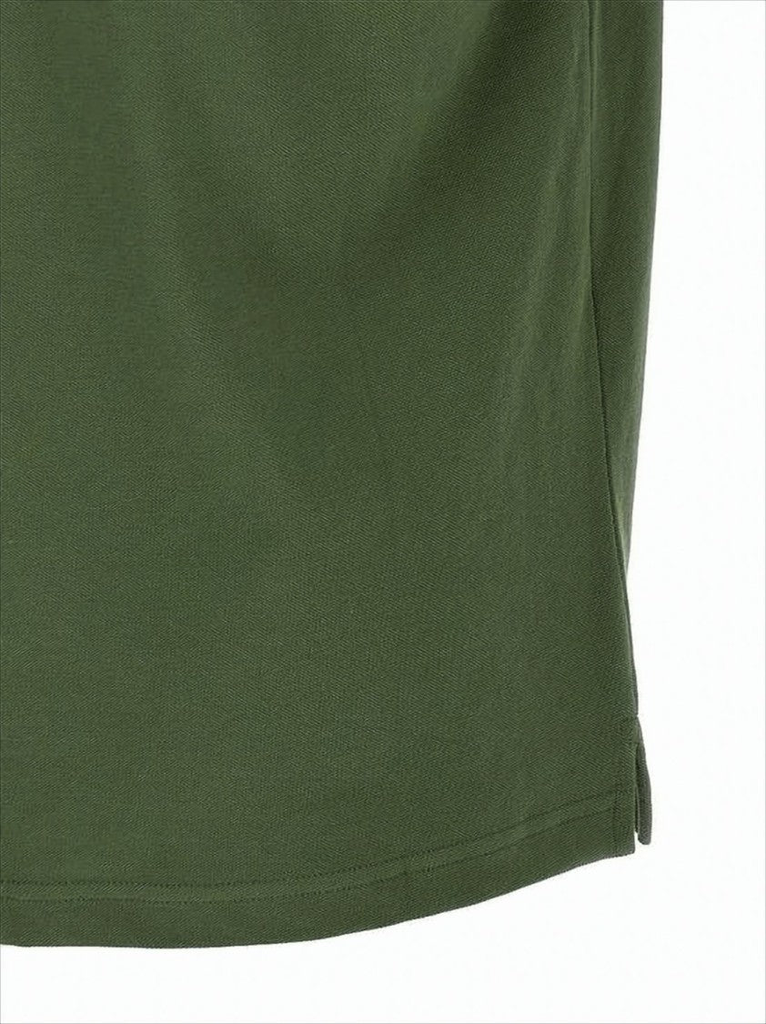 Short-Sleeve Polo Shirt with Traditional Collar