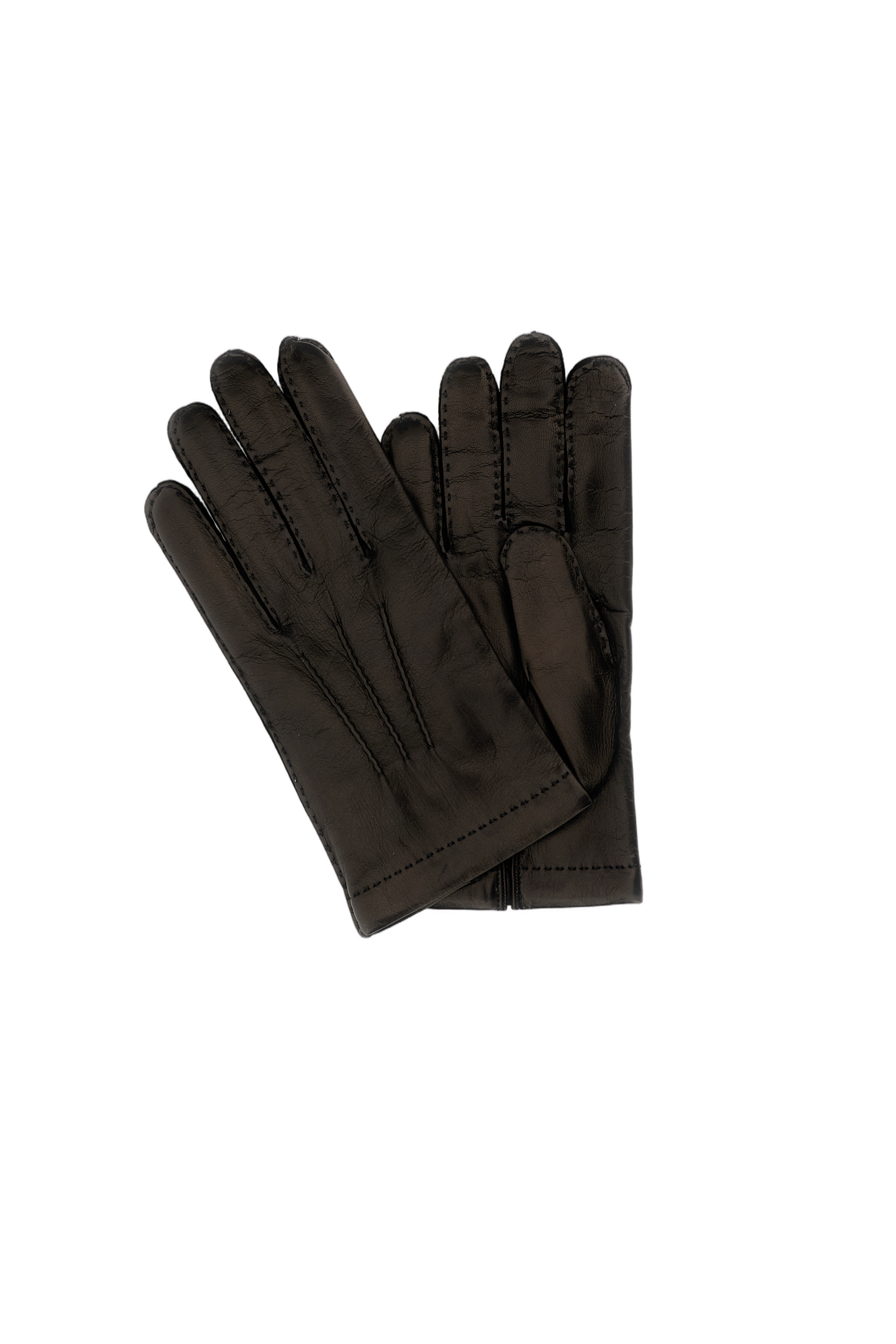 Black Gloves With Tailored Design
