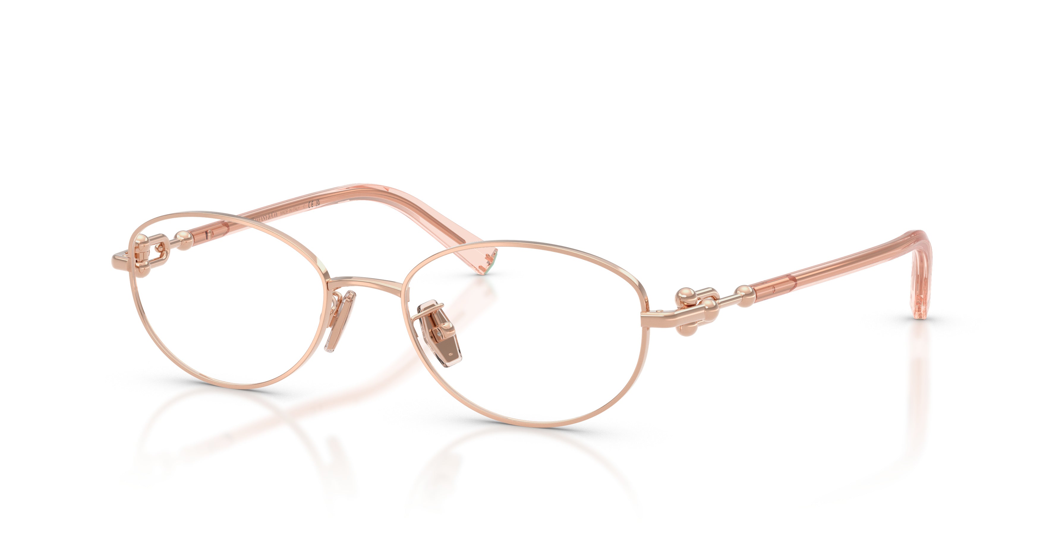 0tf1176d Delicate Round Metal Frame Eyeglasses
