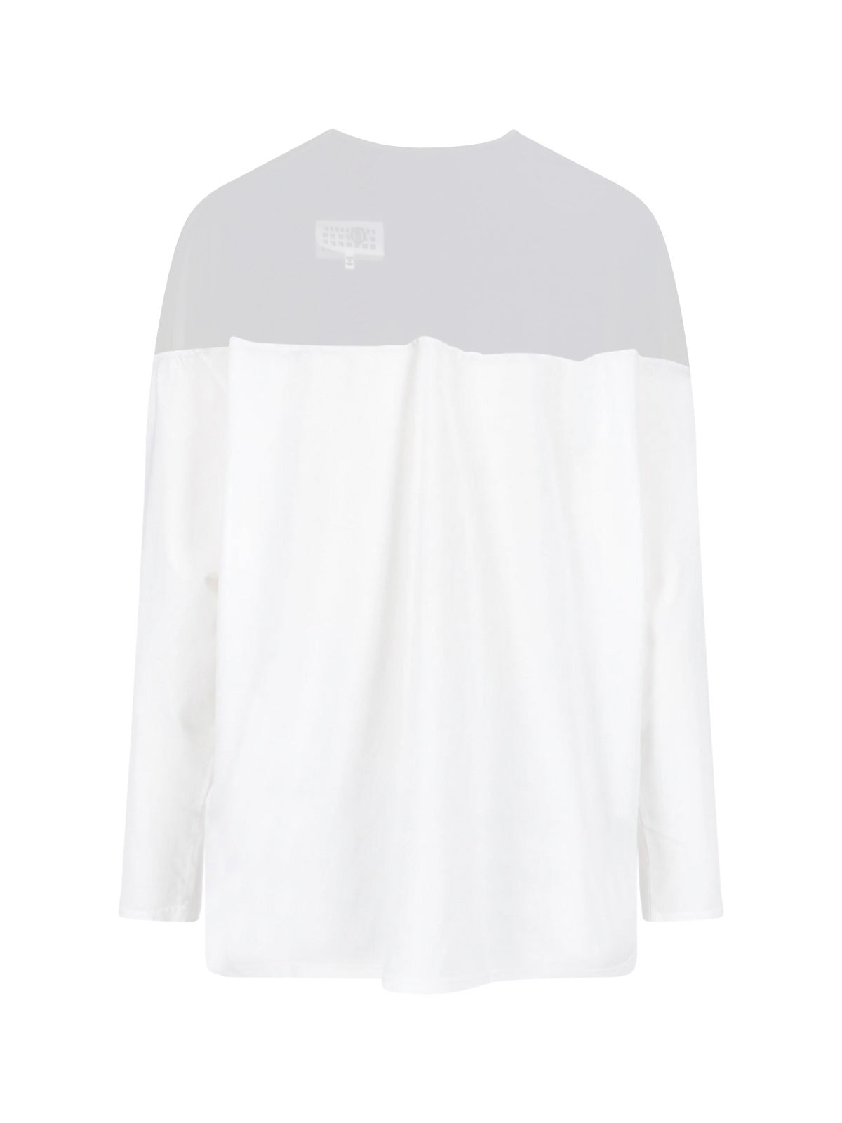 Long-Sleeve Top with Bold Graphic Print