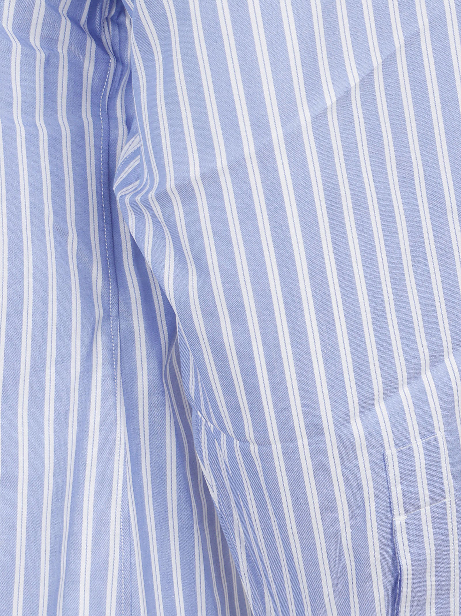 Vertical Stripe Pattern Shirt