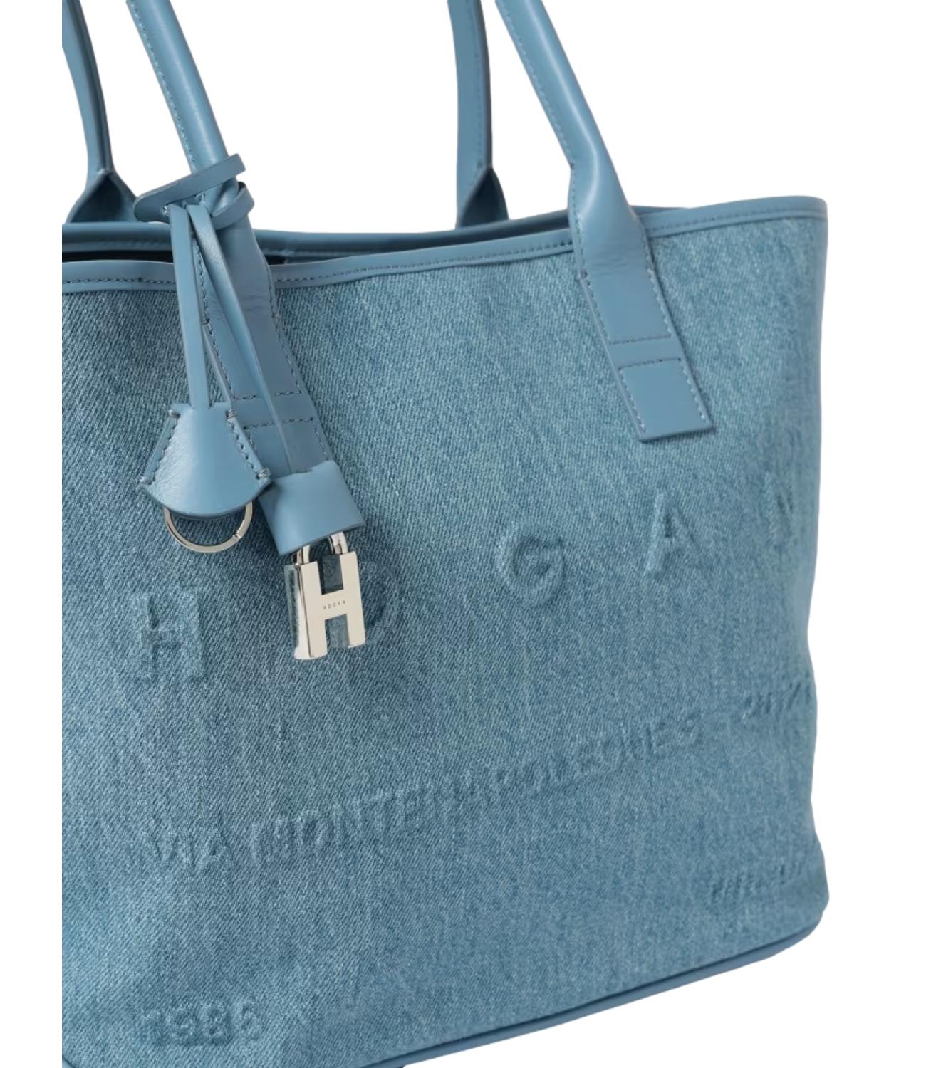 Address Small Fabric Shopping Bag