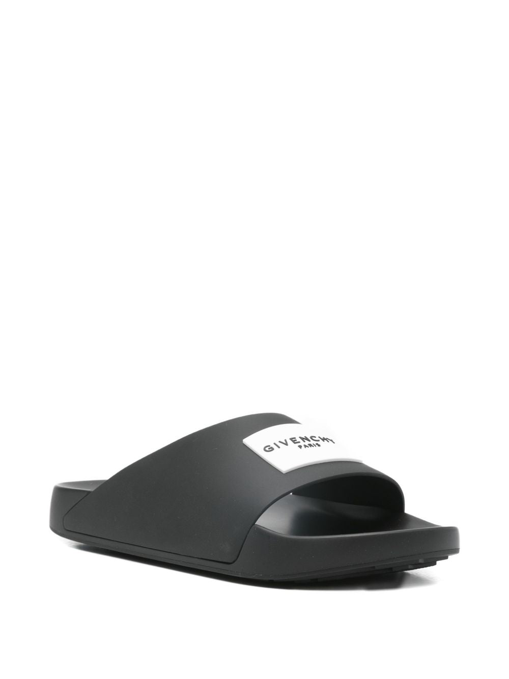Black Flat Shoes with Contoured Footbed