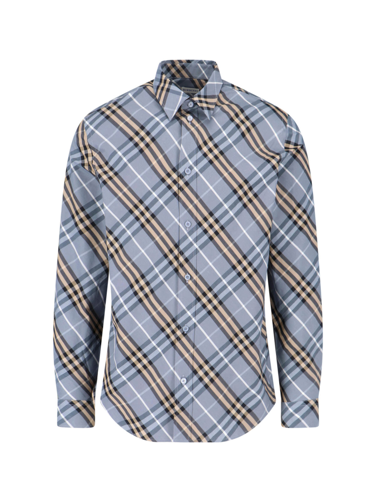 Multicolor Check Tailored Cotton Casual Shirt
