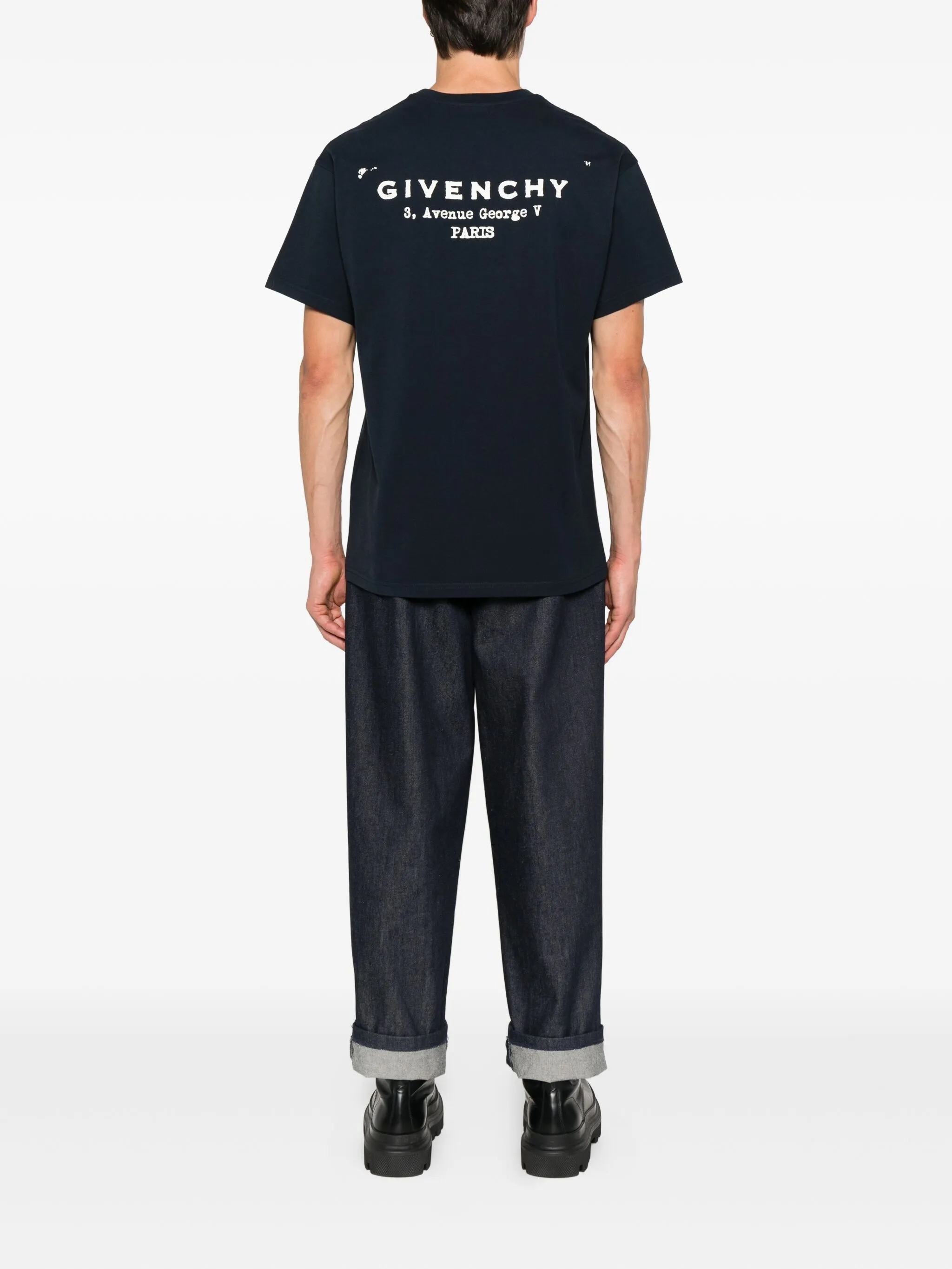 Black Regular Fit Bold Logo T-Shirt