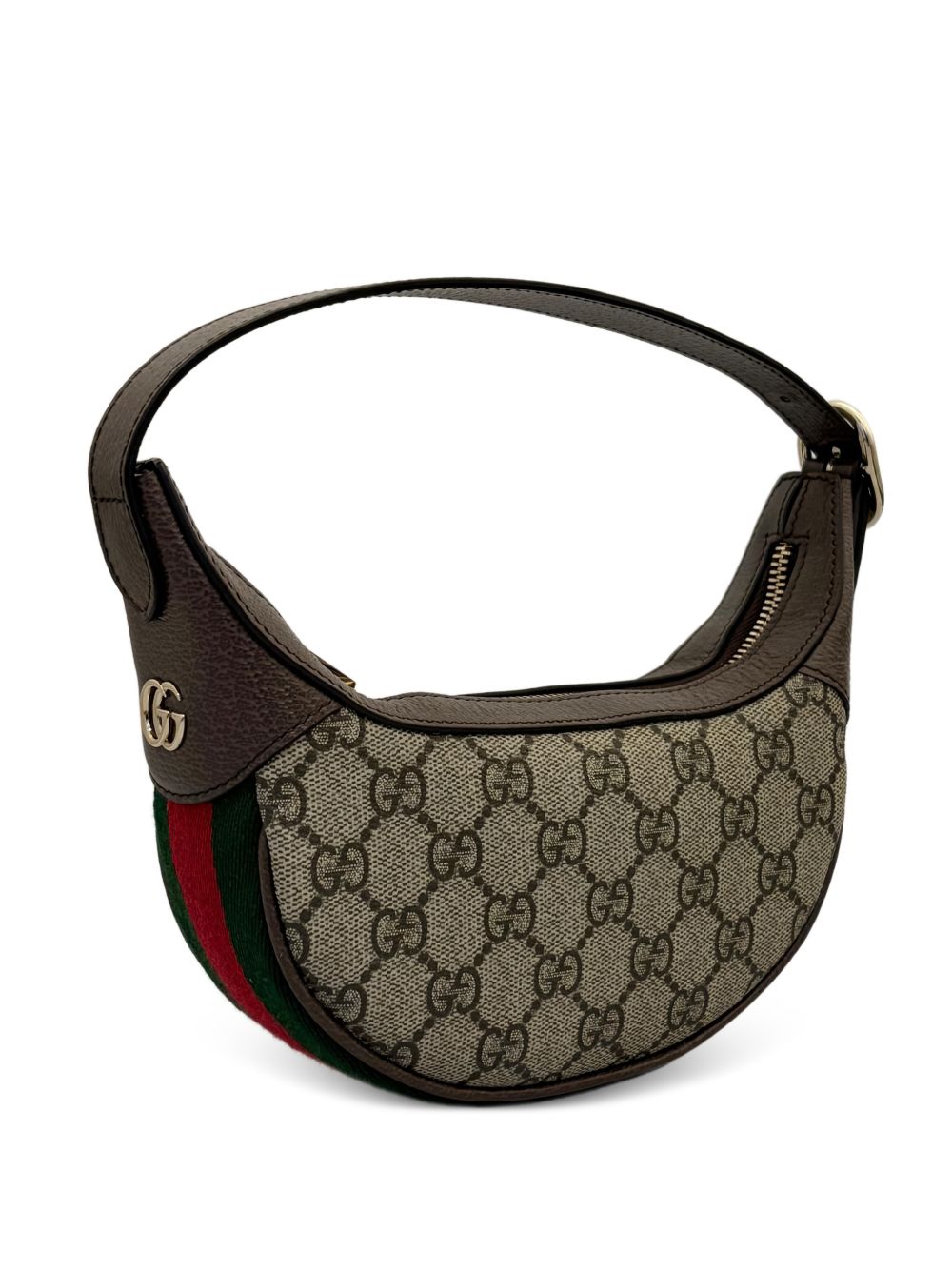 Crescent-Shaped Shoulder Bag