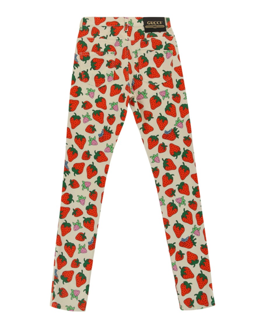 Strawberry Cotton Skinny Pant