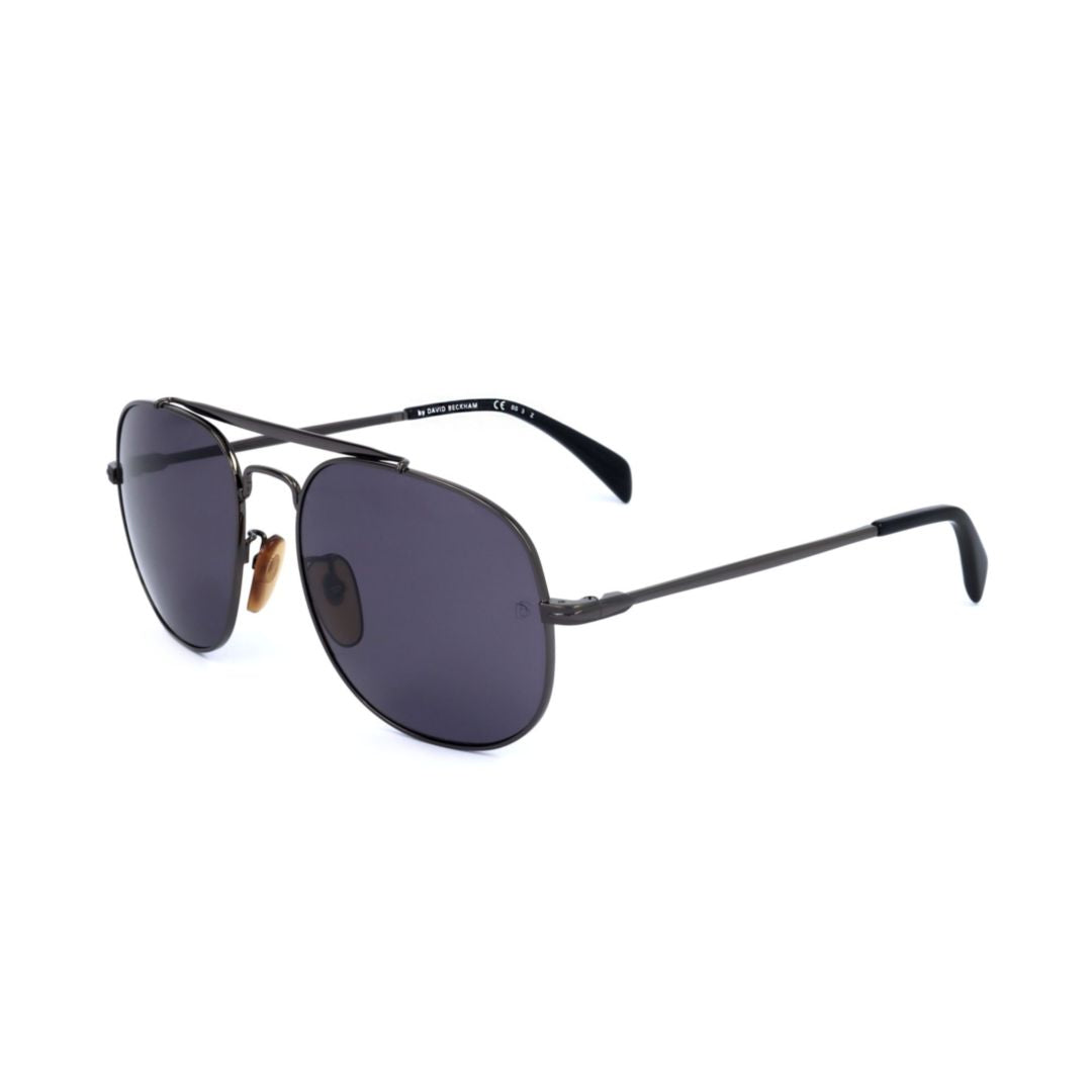 Db 7004/S Double Bridge Metal Sunglasses
