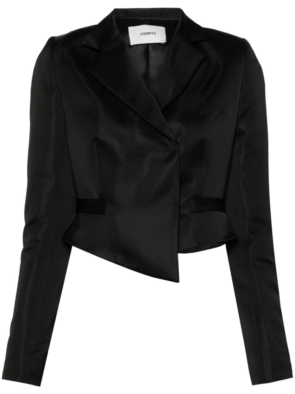 Black Satin Finish Jacket