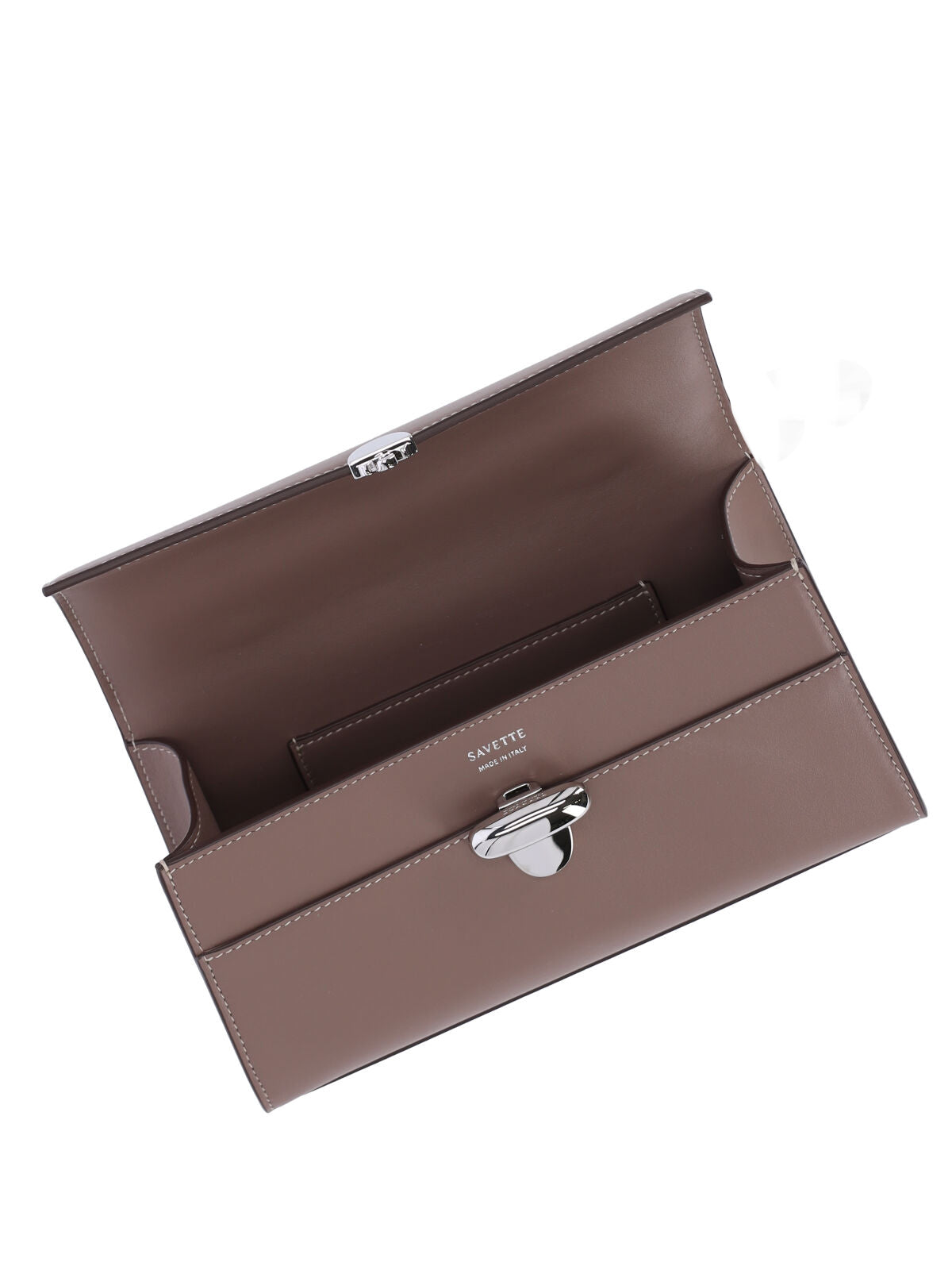 "Symmetry" Clutch Bag Taupe