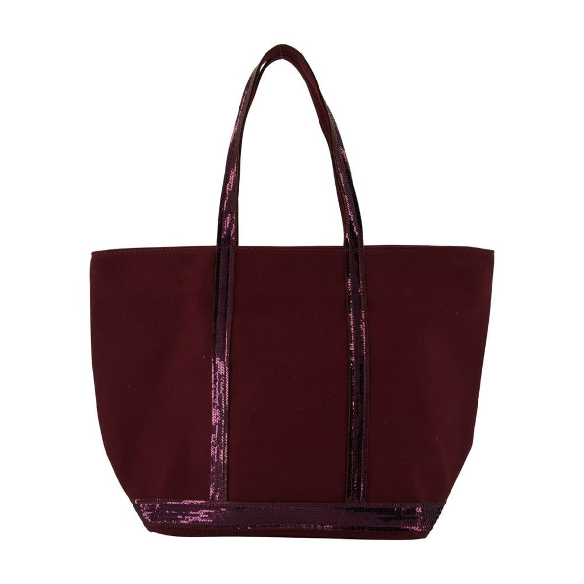 L Zippe Shopper Bag - Cotton - Purple