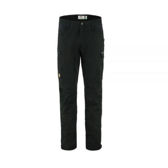 Straight Fit Five-Pocket Pants with Durable Blend