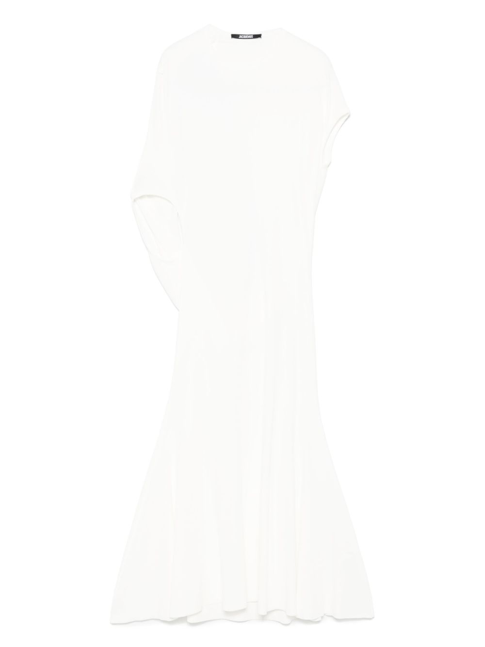 Midi Dress with Open Back