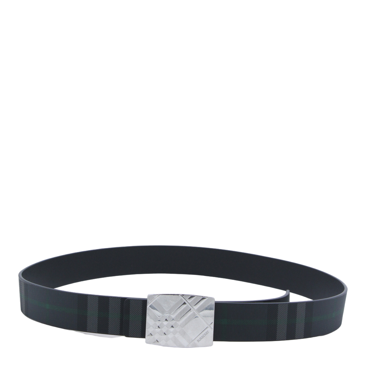 Classic Black Belt With Polished Buckle And Timeless Design