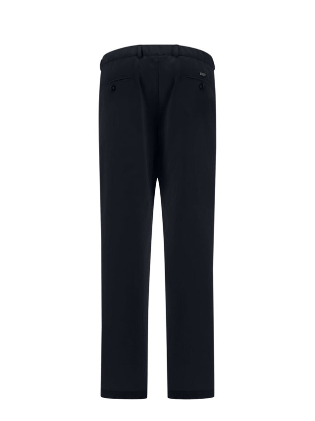 Soft Twill Stretch Pants With Relaxed Fit And Vintage Appeal